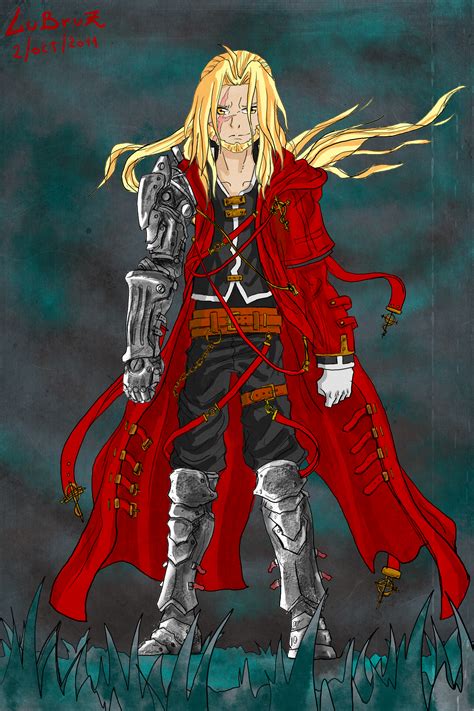 Edward Elric FanART by LuBruZ on DeviantArt