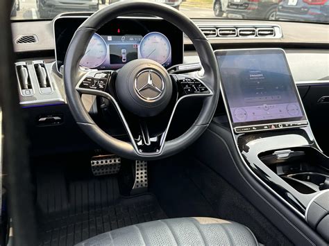 Mercedes S Class 2022 Black Interior