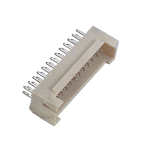 20 Mm Pitch Connector Dual Row Straight Wafer Housing Pa66 White Ul94v