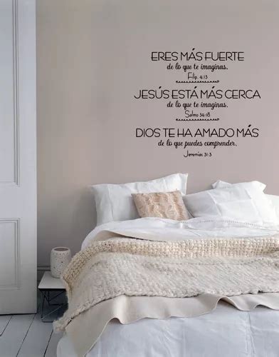 Vinil Decorativo Para Pared Frases Letras Versículos Bíb Meses sin