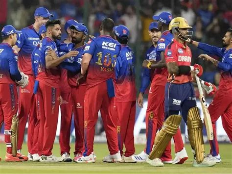 Pbks Vs Rcb Live Score Updates Ipl Th Game