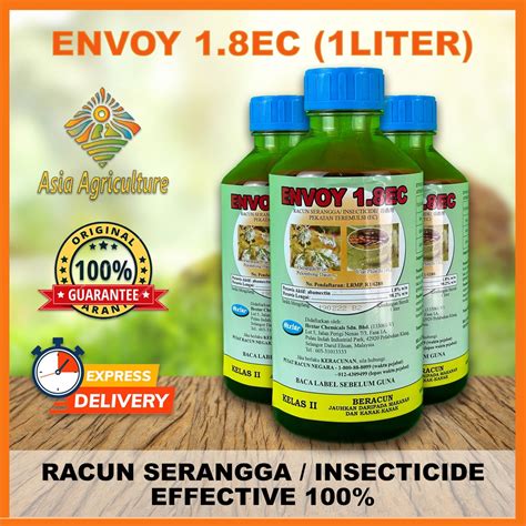 Asia Agriculture Envoy 1 8ec 1liter Racun Serangga Insecticide Shopee Malaysia