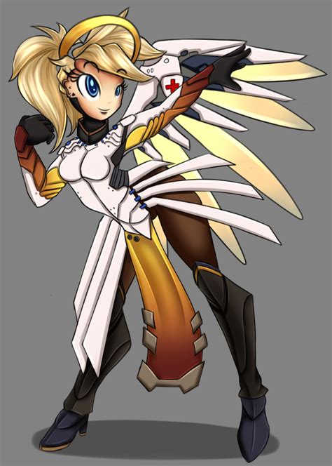 Mercy Overwatch By Kairaanix On Deviantart