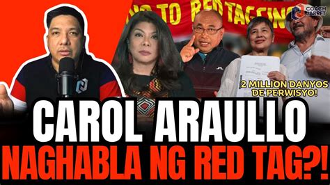 Cpp Desperado Sa Pera Mga Carol Araullo Nagkaso Para Makakuha Ng