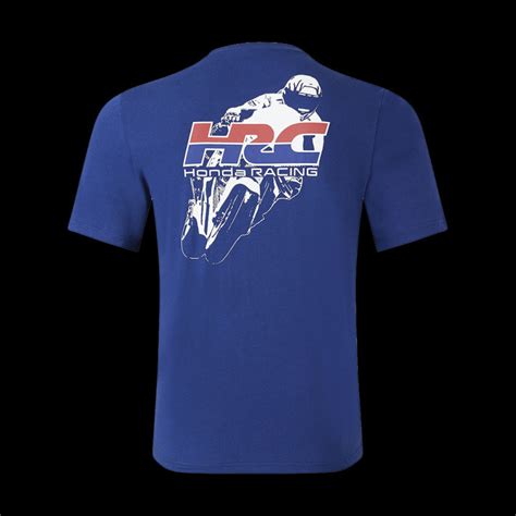 Honda T Shirt Racing Moto GP Vierge Lecuona Dark Blue TU5348 Men