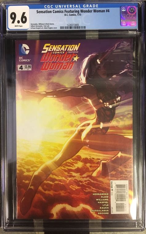 Sensation Comics Featuring Wonder Woman Cgc Adam Hughes Cover