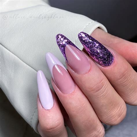 23 Dreamy Light Lavender Nails You Cant Miss Nail Designs Daily