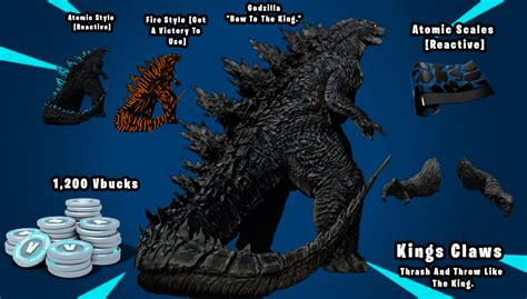 Godzilla Fortnite Crew Pack Concept - Hope you guys like it! : r/GODZILLA