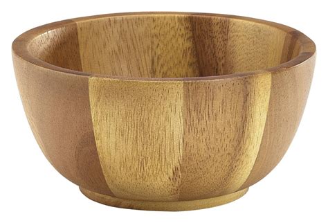 Acacia Wood Bowl Dia X Cm Catering Products Direct