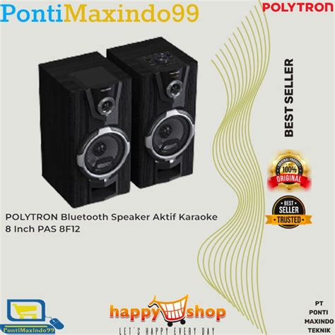 Jual Speaker Active Polytron Pas 8f12 Bluetooth Shopee Indonesia