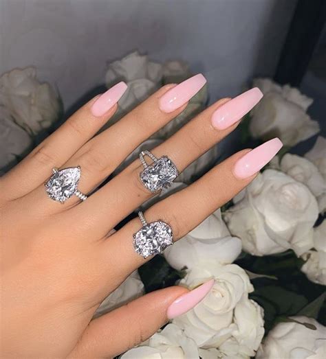 Pinterest Truubeautys Light Pink Acrylic Nails Baby Pink Nails