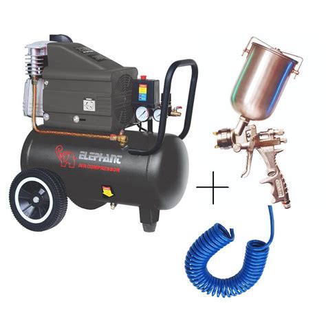 Sgs Litre Direct Drive Air Compressor With Spray Gun Kit L