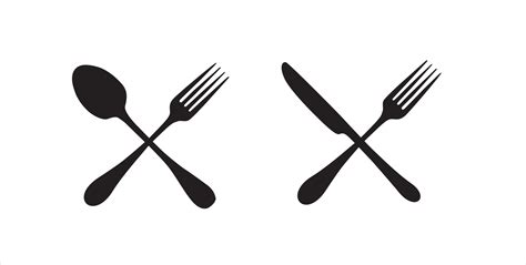 Crossed Knife And Fork Clipart