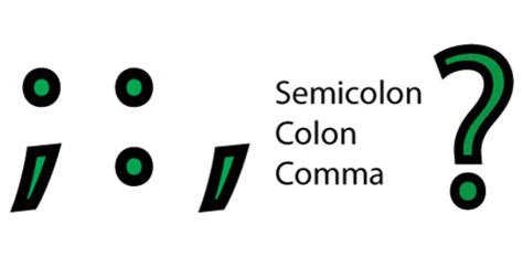 Semicolons Colons And Commas Quiz Trivia Questions Worksheets