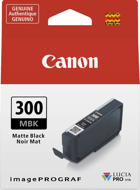 Canon PFI 300 Ink Cartridge Matte Black 4192C002 Best Buy