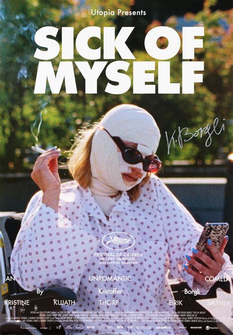 Sick of Myself Original 2023 U.S. One Sheet Movie Poster Signed by ...