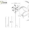 Metall Windrad Blume Massives Windspiel Windm Hle F R Den Garten