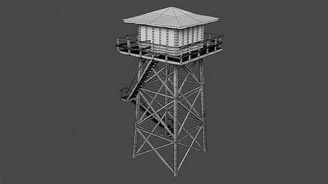 ArtStation Black And White Fire Watch Tower HD Wallpaper Pxfuel