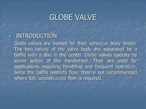 Ppt Valves Gate And Globe Valves Powerpoint Presentation Free