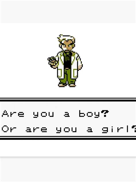 Are You A Boy Or A Girl Playing As Kris In Pokémon Crystal — Super Magfest