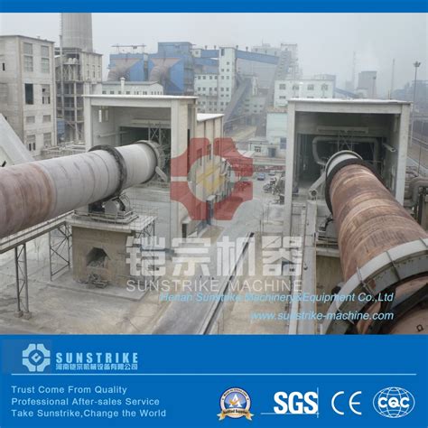 Quick Lime Rotary Kiln Plant Sponge Iron Plant Rotary Kiln China