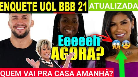 Atualizada Enquete Quem Sai Amanhã Do Bbb21 Arthur Pocah Ou Camilla