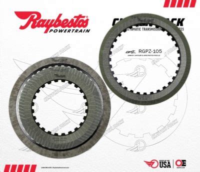 Rfe Friction Clutch Pack On Raybestos Rgpz