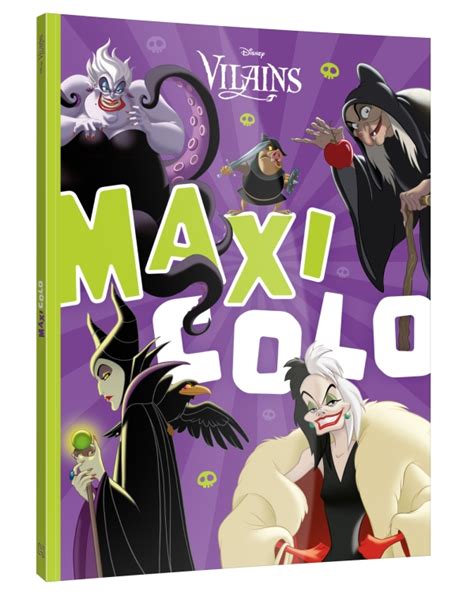 Disney Maxi Colo Vilains Hachette Fr