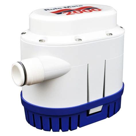 Buy RULE 500 GPH AUTOMATIC BOAT BILGE PUMP SUBMERSIBLE 3 4 DISCHARGE