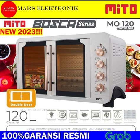 Jual Oven Mito Bosca Mo Kapasitas Liter Double Door Oven