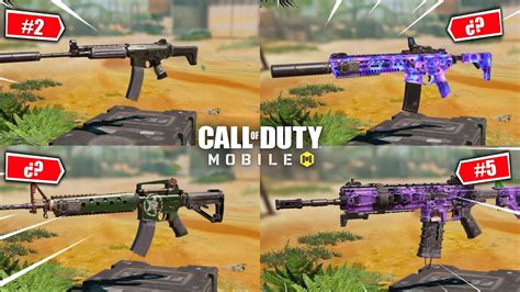 Los MEJORES RIFLES DE ASALTO De La TEMPORADA En COD MOBILE YouTube