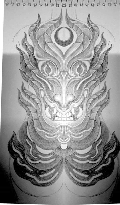 Demon Tattoo design. by preneko2 on DeviantArt