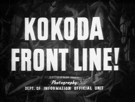 Kokoda Front Line Damien Parer 1942 ACMI Collection ACMI Your