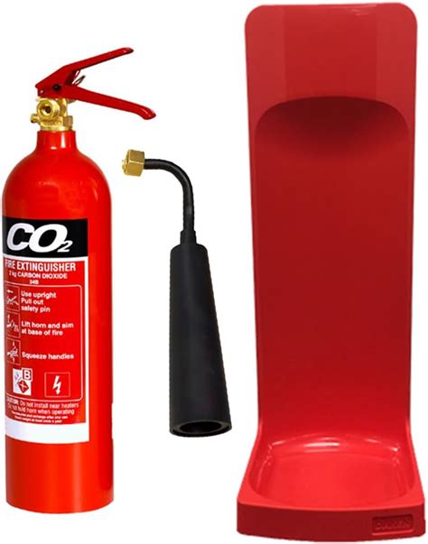 2kg Co2 Fire Extinguisher Economy With Single Red Fire Extinguisher