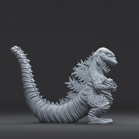 Fichier STL shin godzilla chibi Plan à imprimer en 3D à téléchargerCults