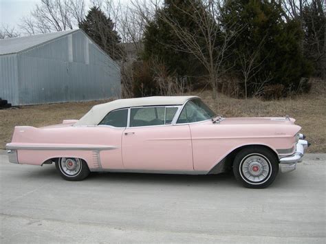 1957 Cadillac Pink Convertible for sale