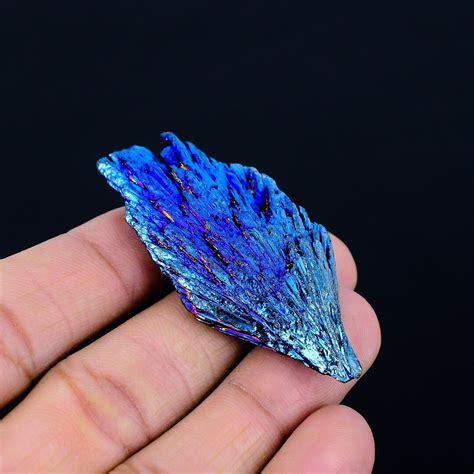 Authentic 107 90 Cts Titanium Druzy Drusy Blue Titanium Druzy Gemstone