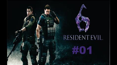 Resident Evil 6 Campanha Chris Co op Parte 1 Introdução YouTube