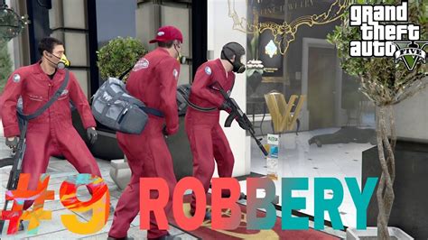 ROBBERY IN LOS SANTOS CITY S BIGGEST JEWELLERY SHOP GTA V GAMEPLAY 9