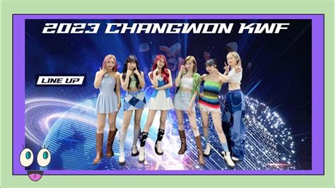 ENG INDO SUB SECRET NUMBER CHANGWON K POP WORLD FESTIVAL 2023 라인업