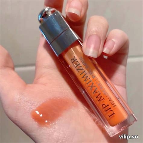 Son Kem D Ng Dior Collagen Addict Lip Maximizer Coral M U Cam