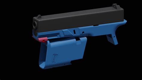 3d Printing Airsoft Folding Glock 19 Youtube