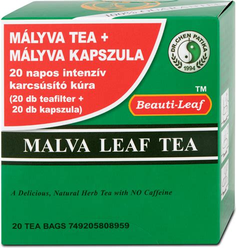 DR CHEN PATIKA Mályva tea 2x20g Mályva kapszula 40 g dm hu