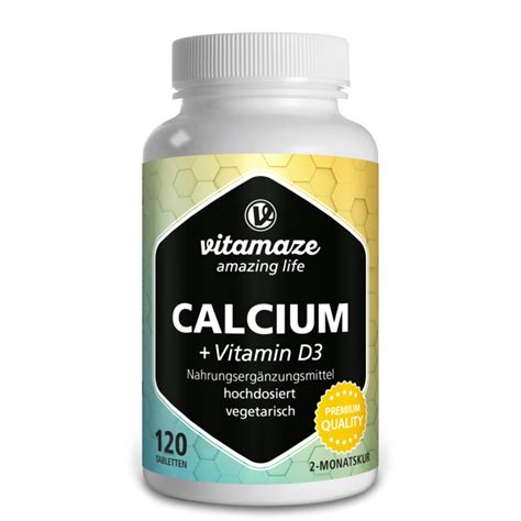 Vitamaze Calcium Vitamine D3 120 gélules Sensilab