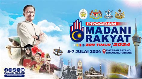 Program Madani Rakyat Zon Timur Julai