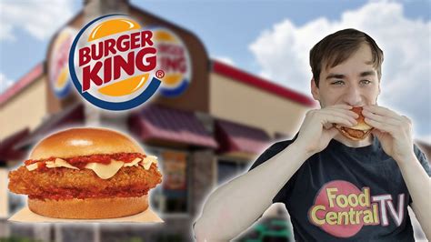 Burger King Chicken Parmesan Sandwich Food Review 249 Youtube