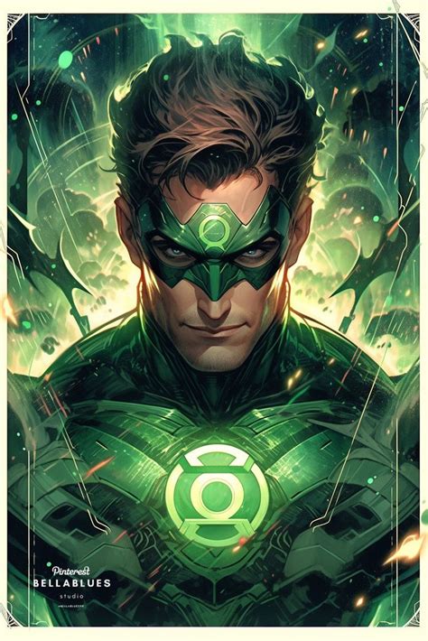 The Green Lantern Character From Dc Comics