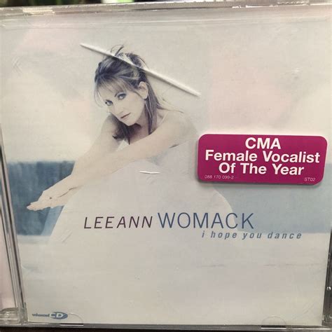 I Hope You Dance By Lee Ann Womack Cd 2000 For Sale Online Ebay