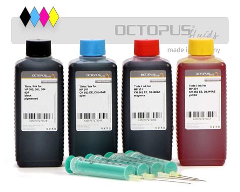 Ink Refill Instructions for HP 301, 301 XL color