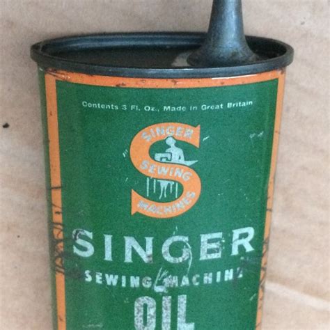 Singer Sewing Machine Oil Bottle - Etsy